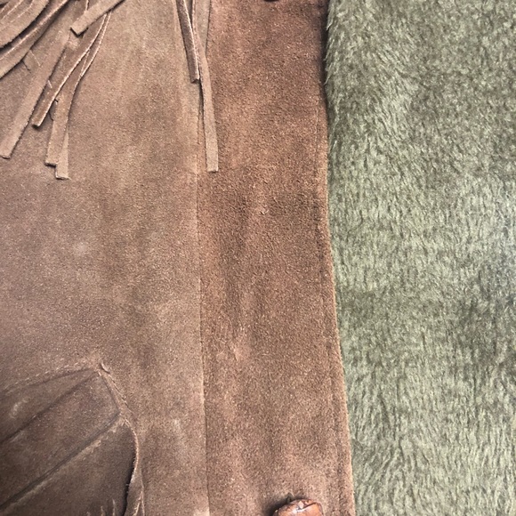 Vintage mens brown leather western outdoor wear jacket size 38 tall by Sears - Picture 5 of 13